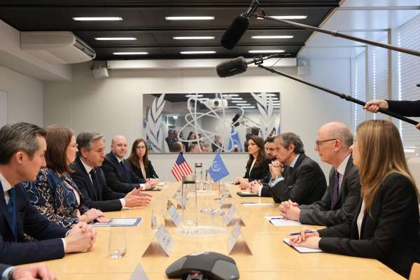 US Secretary of State, IAEA Chief Discuss Iran’s Nuclear Program
