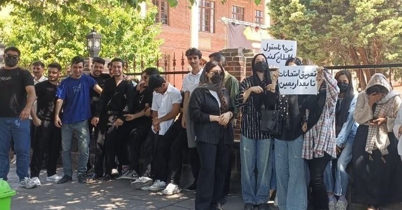 Students protest exam schedule, demand postponement of final tests
