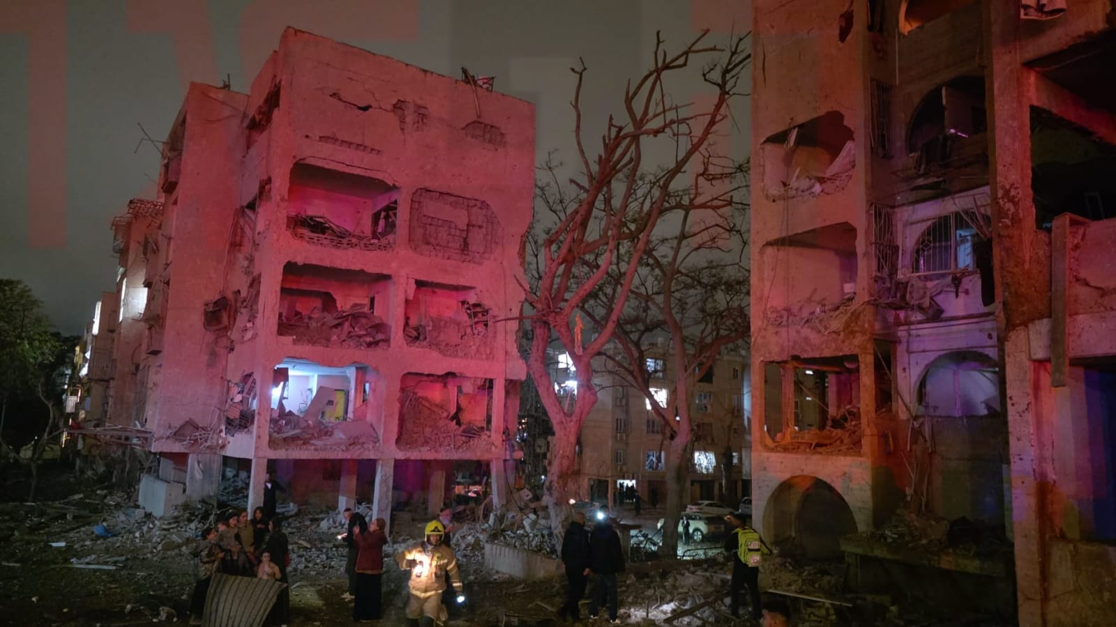 ده‌ها زخمی در حمله موشکی جمهوری اسلامی به شهر عراد در اسرائیل