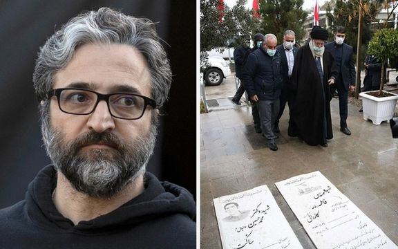 حامد اسماعیلیون: متهم ردیف اول هواپیمای اوکراینی به مزار قربانیان خودش سر زد