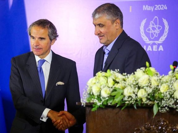 نشست خبری مشترک رافائل گروسی و محمد اسلامی در اصفهان، ۱۸ اردیبهشتماه