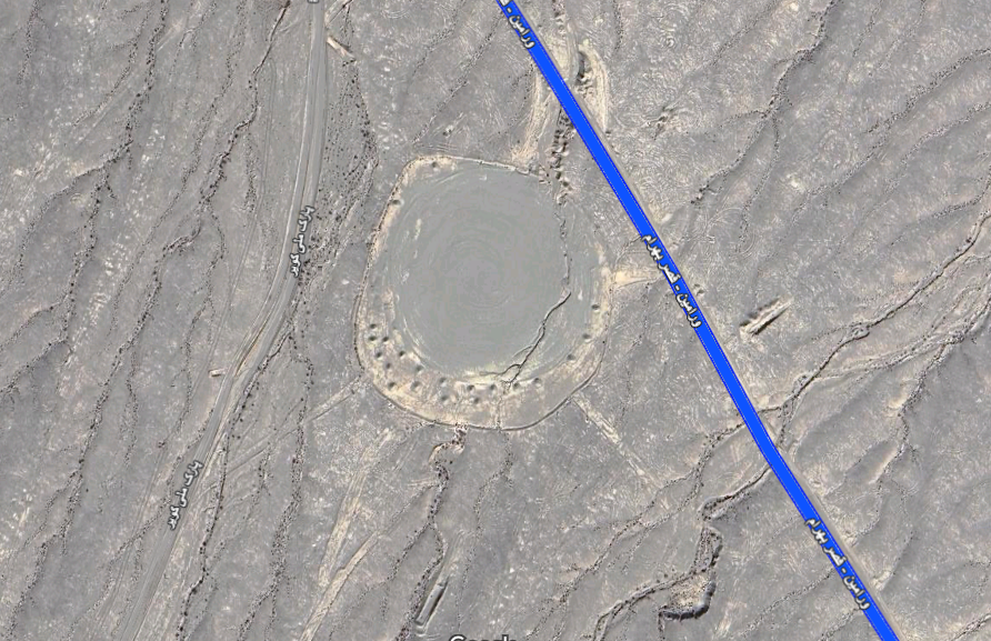 پارک ملی کویر، تاسیسات نظامی سپاه