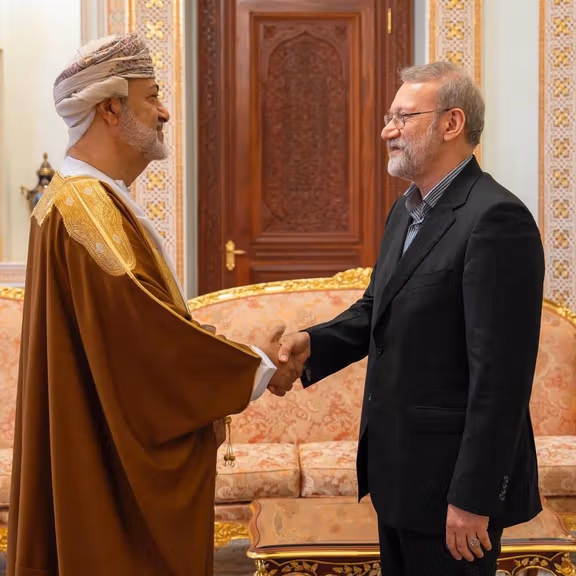 Oman's Sultan Haitham meet Iran’s Larijani to discuss Iran-US talks