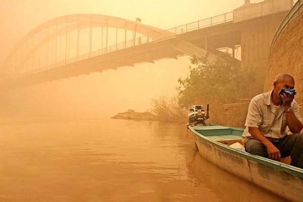 آلودگی هوا در شهرهای مختلف استان خوزستان بیشتر شد