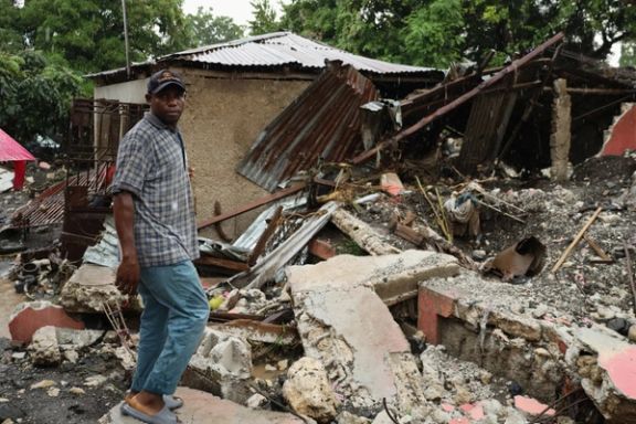 ویرانههای ناشی از طوفان ملیسا در هائیتی