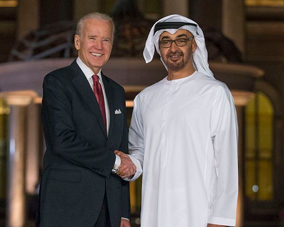 بایدن و ولیعهد امارات تهدیدهای ناشی از برنامه هستهای و نفوذ منطقهای ایران را بررسی کردند