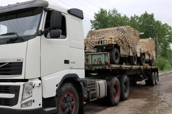 رزمایش مشترک سپاه پاسداران و ارتش جمهوری آذربایجان در قرهباغ