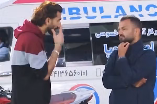علیرضا بیرانوند پس از اخراج از تراکتور، در بازی تیم نیروی زمینی دیده شد