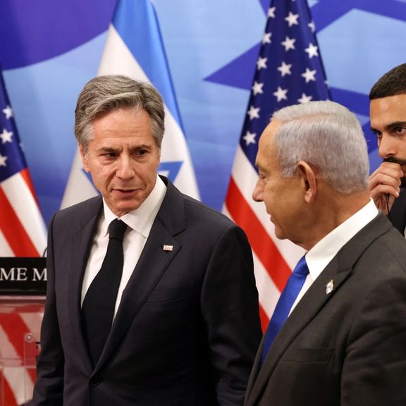 تاکید بلینکن و نتانیاهو بر همکاری آمریکا و اسرائیل برای مقابله با جمهوری اسلامی