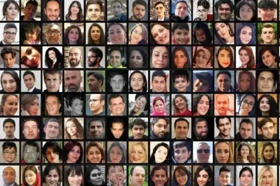 Victims who died when Iran shot down a Ukrainian passenger plane over Tehran.