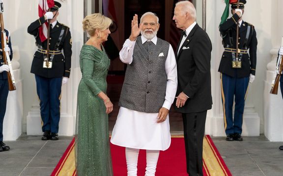 بایدن و نخستوزیر هند درباره افزایش تنشها در دریاهای جنوبی و شرقی چین هشدار دادند