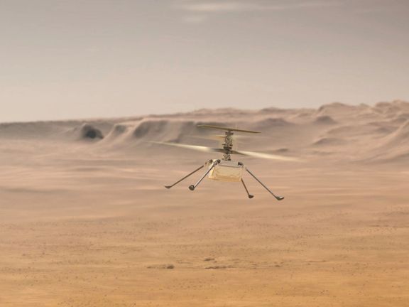 ناسا گفت تماس با بالگرد تحقیقاتیاش در مریخ، پس از قطعی موقت دوباره برقرار شد