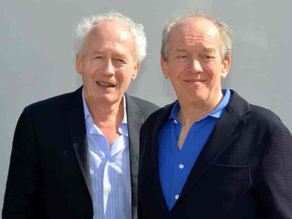 Luc (right) and Jean-Pierre Dardenne at the 2015 Cannes Film Festival