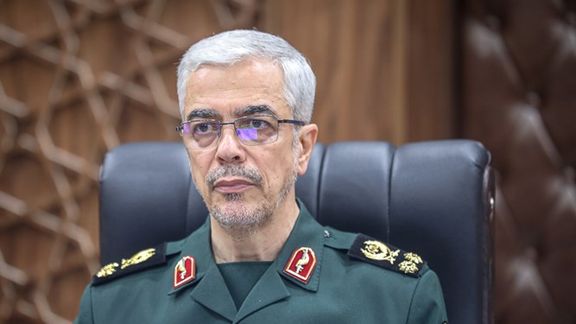 Mohammad Bagheri, the chief of staff of Iran’s armed forces