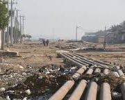 Some of Iran's dilapidated oil infrastructure in Khuzestan province