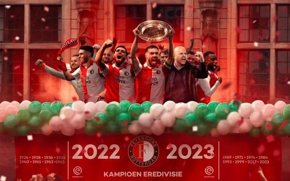 قهرمانی فاینورد با جهانبخش در لیگ هلند