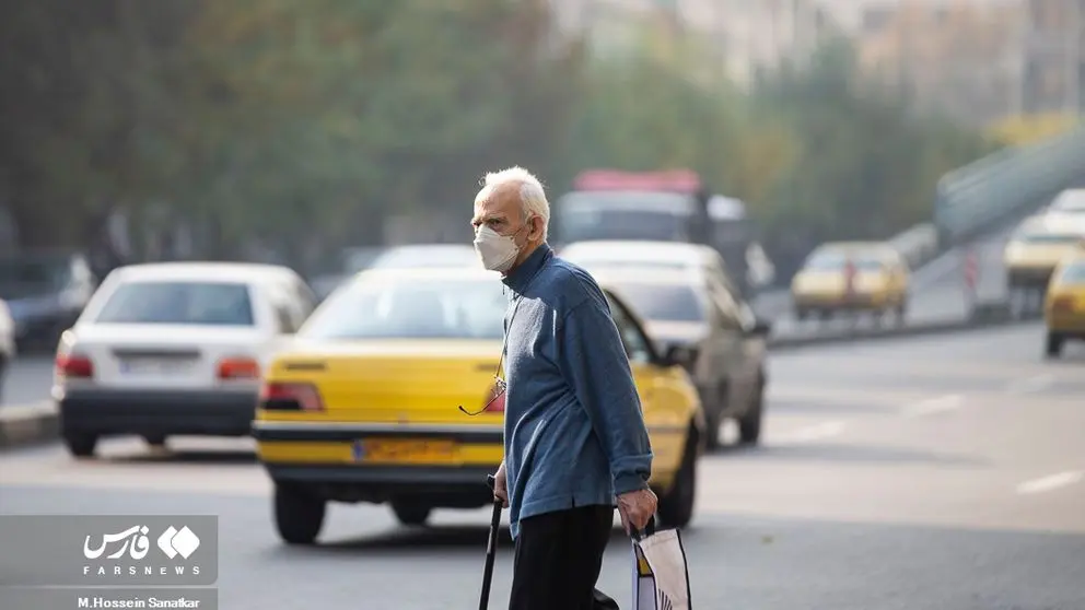 The air pollution in the Iranian capital Tehran have reached high levels and is considered unhealthy for everyone. (December 2023)