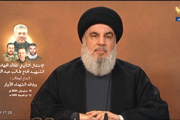 No Safe Place in Israel, Hezbollah Chief Warns as Tensions Rise