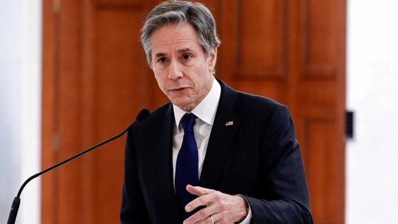 US Secretary of State Antony Blinken in Moldova on Sunday.