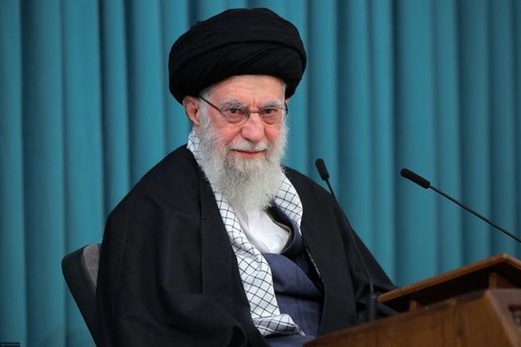 Supreme Leader Ali Khamenei speaking on February 24, 2024
