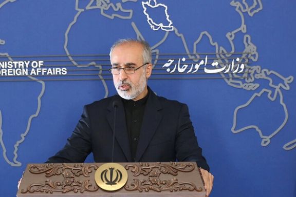 Iranian foreign ministry spokesman Nasser Kanaani