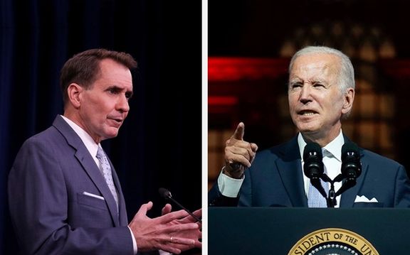 سخنگوی کاخ سفید: سخنان بایدن درباره آزاد شدن ایران، برای ابراز همبستگی با معترضان بود