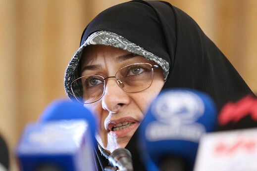 انسیه خزعلی: در نبود رئیسی کار بسیار سخت است