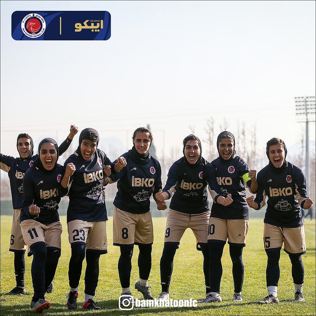 رقابت فشرده خاتون بم و ملوان برای صدرنشینی در لیگ برتر فوتبال زنان ایران