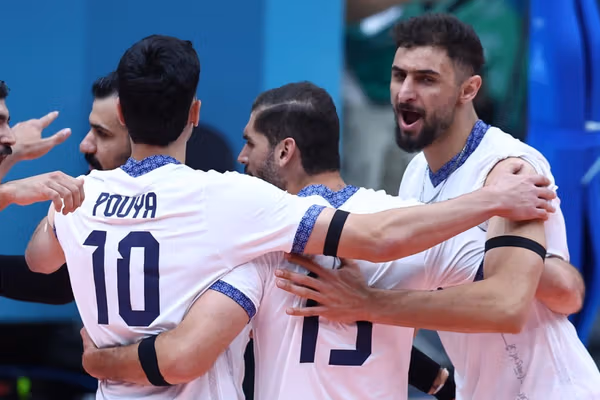 ایران ۳-۰ قطر؛ برتری قاطع تیم ملی والیبال ایران در بازیهای کشورهای اسلامی
