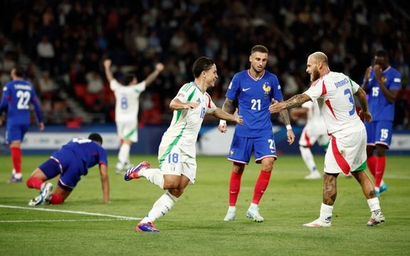 فرانسه ۱-۳ ایتالیا؛ شاهکار شاگردان اسپالتی در پارکدوپرانس