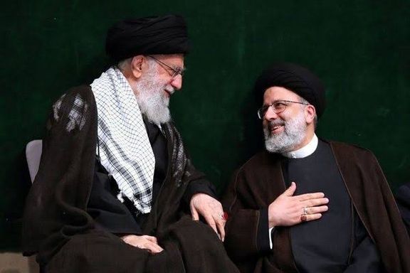 Supreme Leader ALi Khamenei (left) and President Ebrahim Raisi (Undated)