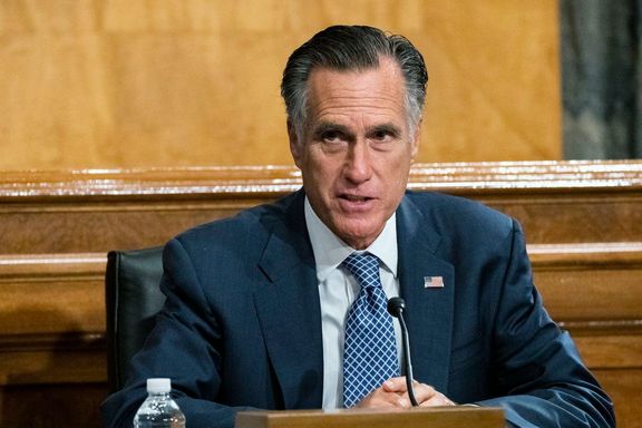 Republican Senator Mitt Romney. FILE PHOTO