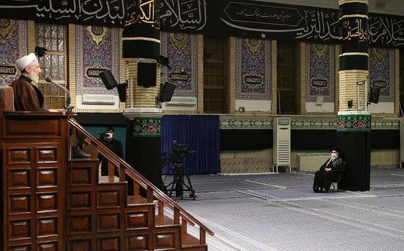 خطبهخوانی صدیقی در حضور علی خامنهای