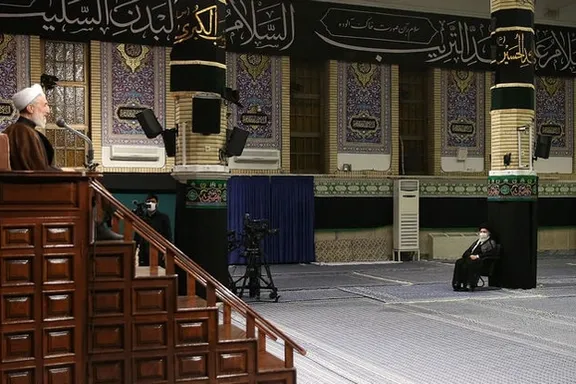 خطبهخوانی صدیقی در حضور علی خامنهای