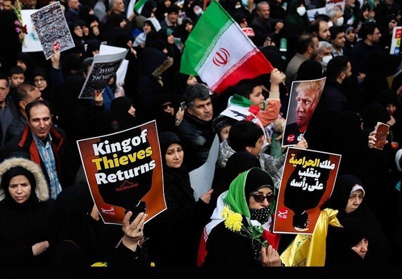 Iran tightens grip at home, warns of strikes on US bases abroad