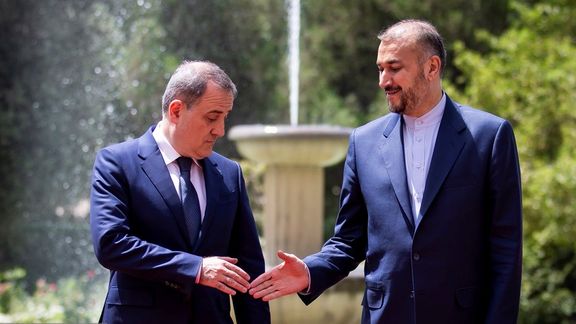 Azerbaijani and Iranian foreign ministers meeting in Tehran. July 4, 2022