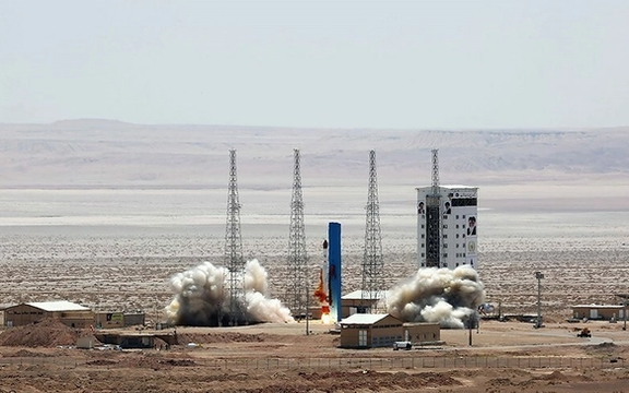 پایگاه فضایی خمینی وابسته به وزارت دفاع در نزدیکی سمنان