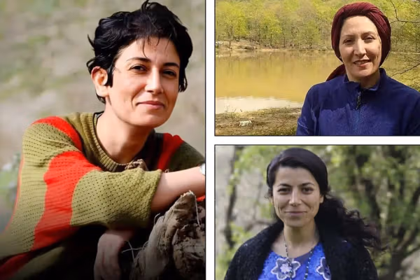 44 سجينًا سياسيًا يدينون أحكام الإعدام الصادرة بحق ثلاث ناشطات في إيران