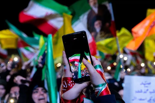 Iran's postwar rallies become flashpoint in diplomacy debate