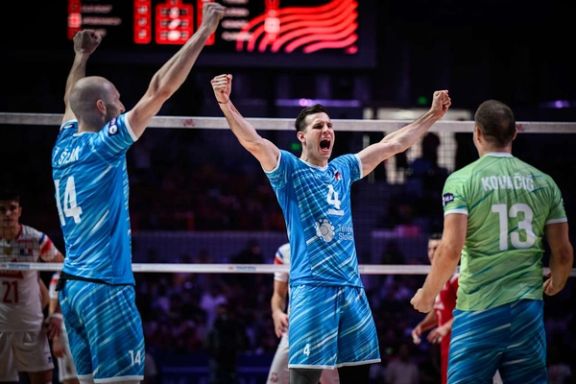 شگفتی بزرگ در لیگ ملتهای والیبال؛ پیروزی اسلوونی برابر فرانسه، قهرمان المپیک