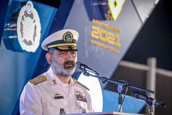 Iranian Navy Commander Shahram Irani