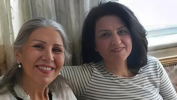Political prisoners Mahvash Sabet (left) and Fariba Kamalabadi
