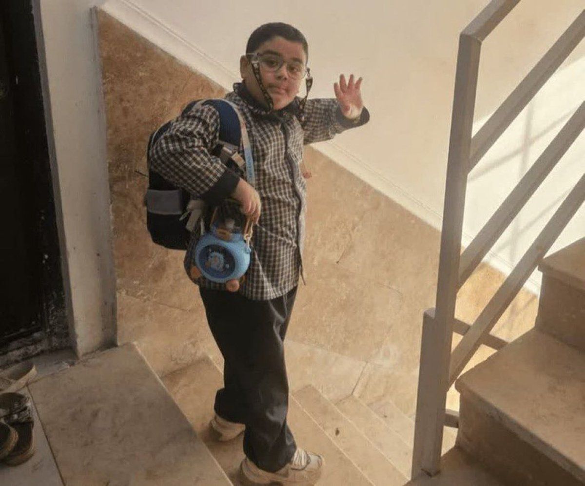 Mikail Mirdoraghi (9) killed in the school strike