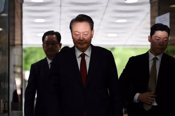 عکس آرشیوی؛ یون سوک یول، رییسجمهوری سابق کره جنوبی