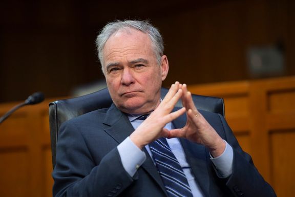 US Democratic Senator Tim Kaine. February 15, 2022