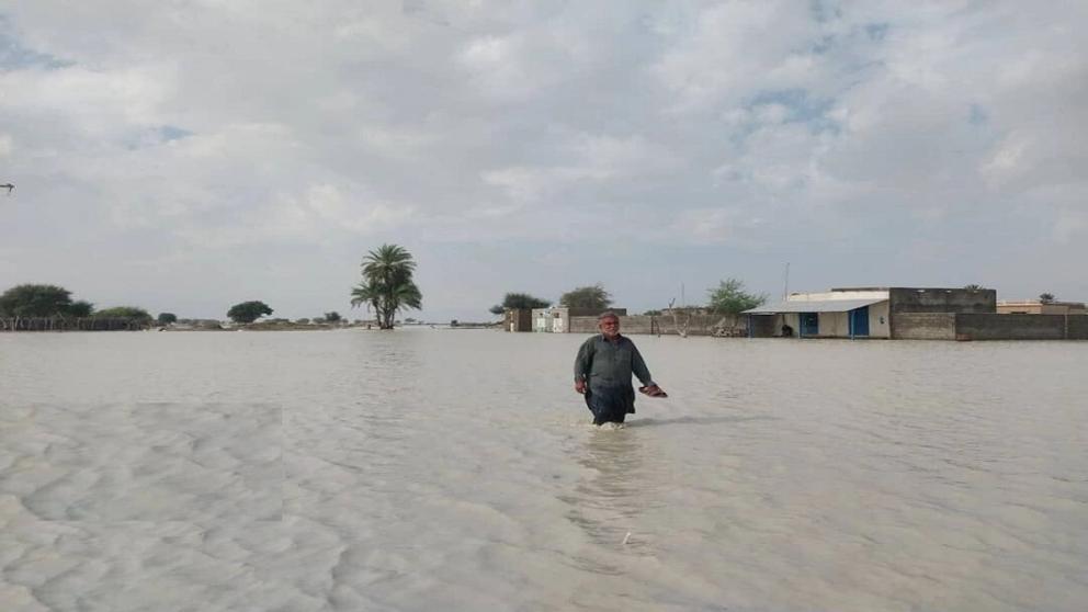 File photo of flood-stricken areas in Sistan-Baluchestan province 