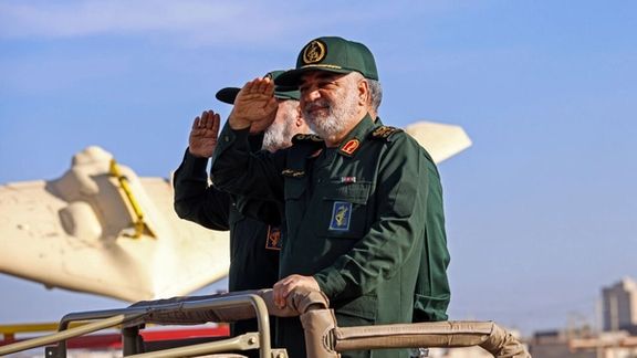 Major General Hossein Salami, the commander of Iran’s Islamic Revolutionary Guard Corps (IRGC)