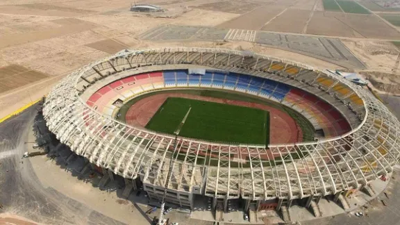 وحشت حکومت جمهوری اسلامی از تجمع مردم معترض در ورزشگاه نقشجهان