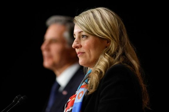 Canada's Foreign Minister Melanie Joly