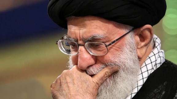 Iran's ruler Ali Khamenei. Undated